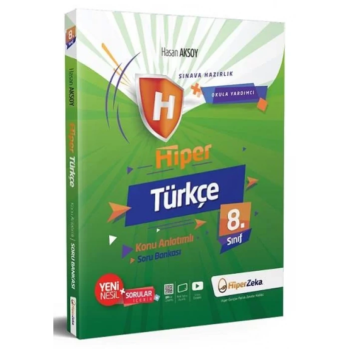 HİPER 8. Sınıf Türkçe Konu Anlatımlı & Soru Bankası