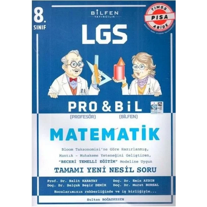 8.SINIF MATEMATİK 8 PRO&BIL SORU BANKASI