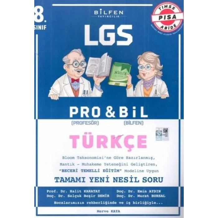 8.SINIF TÜRKÇE 8 PRO&BIL SORU BANKASI