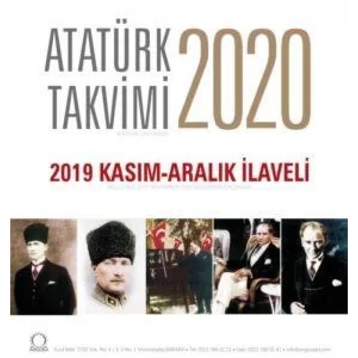 Atatürk Duvar Takvimi 2020