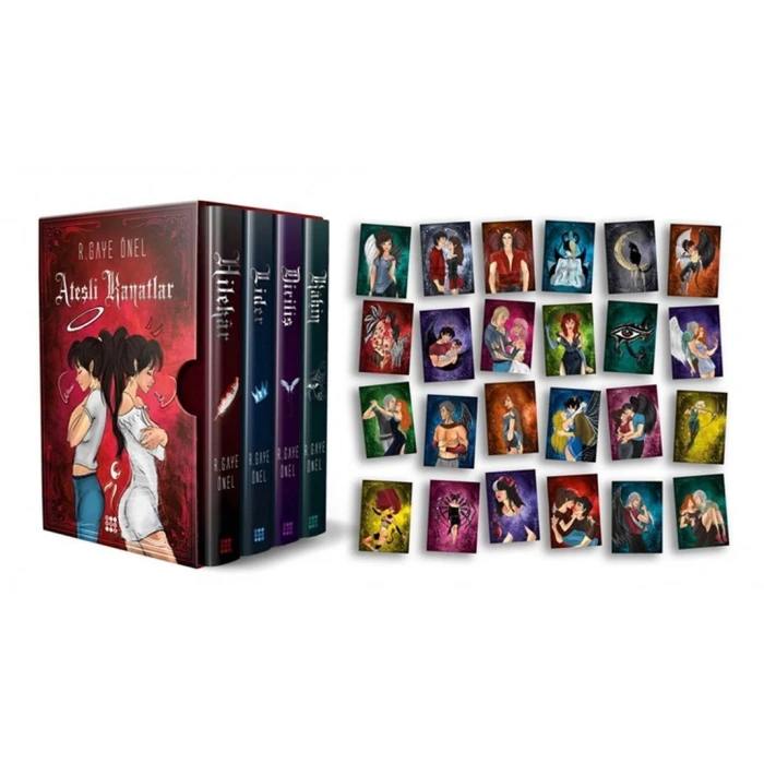 ATEŞLİ KANATLAR SERİSİ (KUTULU 4 KİTAP TAKIM) - DOKUZ YAYINLARI