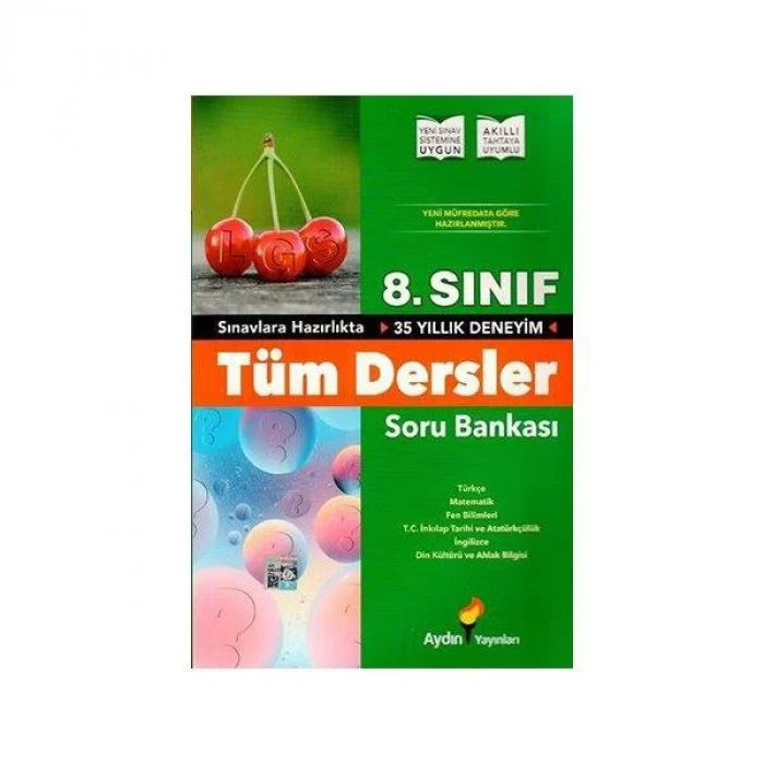 AYDIN 8.Sınıf Tüm Dersler Soru Bankası