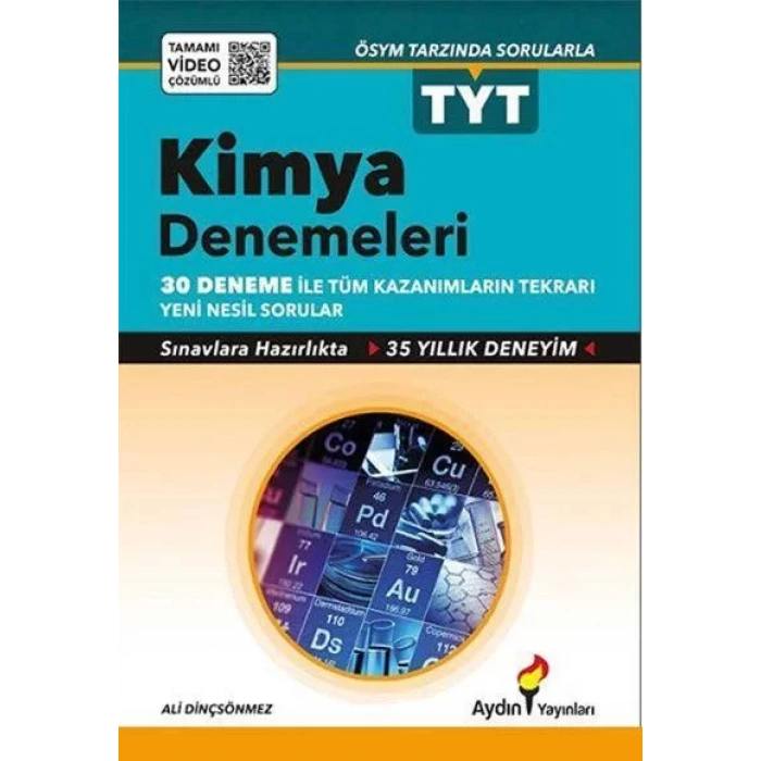 AYDIN TYT Kimya 30 Deneme