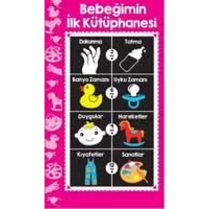 BEBEĞİMİN İLK KÜTÜPHANESİ (PEMBE)