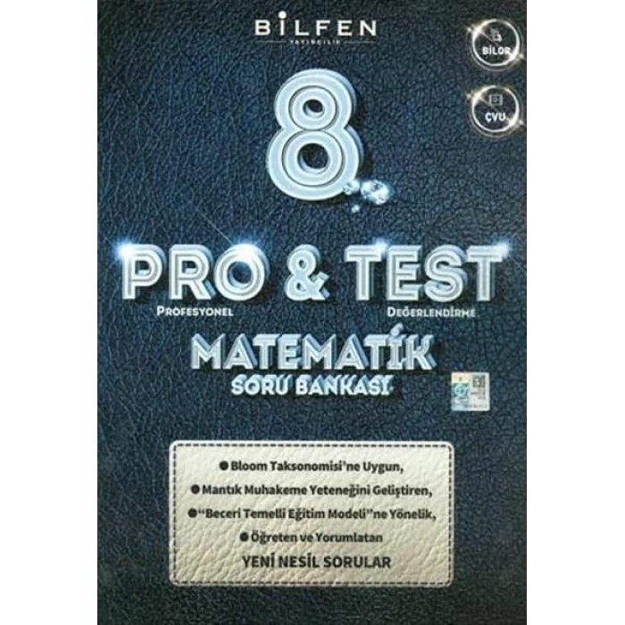 BİLFEN 8.SINIF PRO TEST MATEMATİK SORU BANKASI