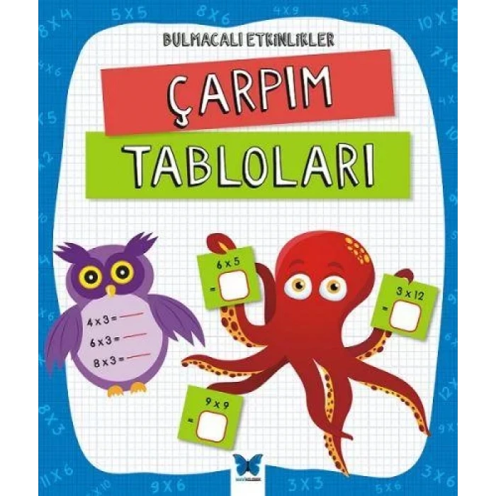 Bulmacalı Etkinlikler Çarpım Tabloları