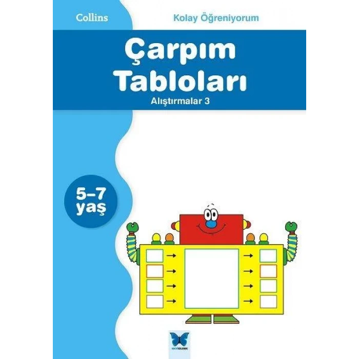 Collins - Çarpım Tabloları Alıştırmalar 2 Yaş 5-7