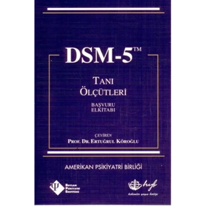 DSM-5 Tanı Ölçütleri Başvuru El Kit, Clz