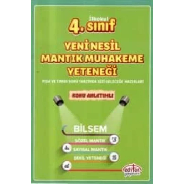 EDİTÖR 4.SINIF BİLSEM KONU ANLATIMLI