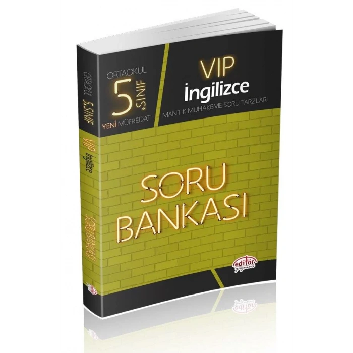 EDİTÖR 5.SINIF İNGİLİZCE SORU BANKASI