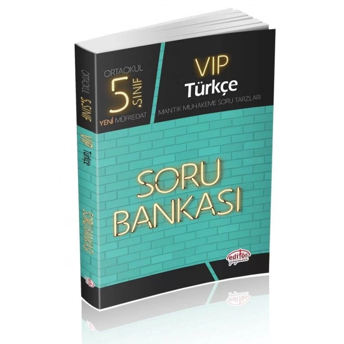 EDİTÖR 5.SINIF TÜRKÇE SORU BANKASI
