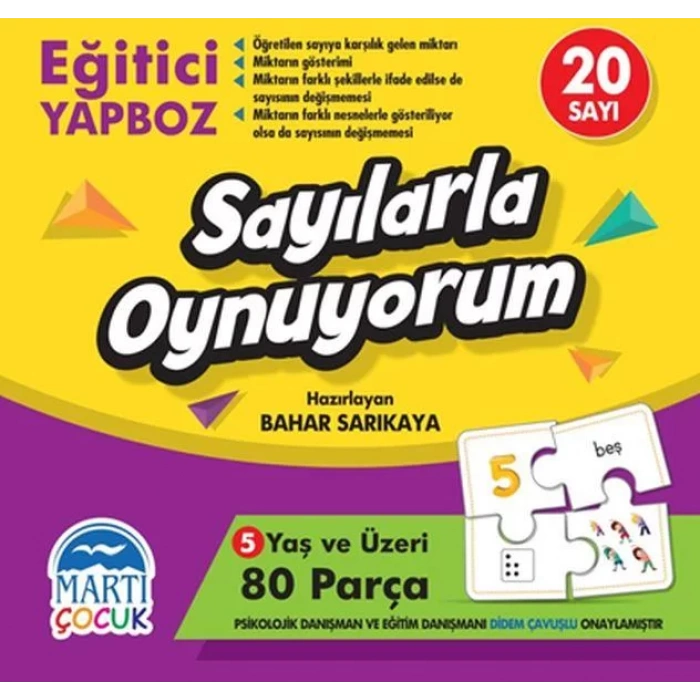 Eğitici Yapboz-Sayılarla Oynuyorum