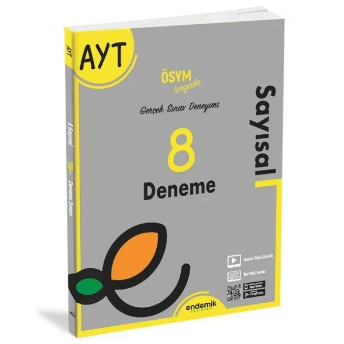 ENDEMİK AYT SAYISAL 8 Lİ DENEME