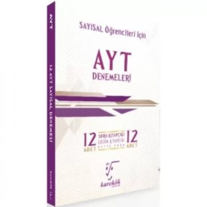 KAREKÖK AYT SAYISAL 12 DENEME