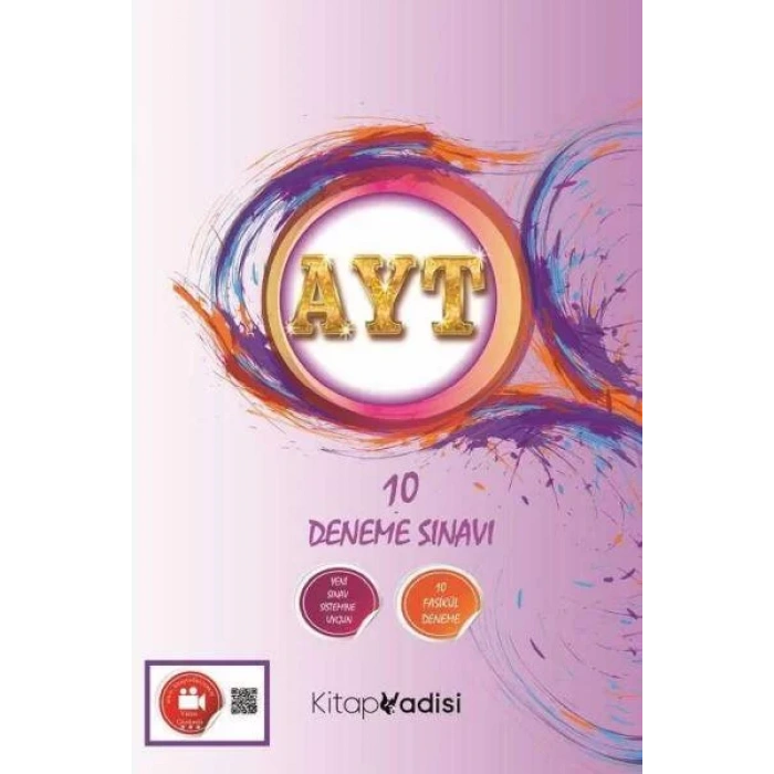 KİTAP VADİSİ AYT 10 DENEME
