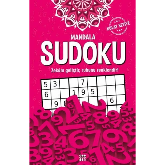 MANDALA SUDOKU - KOLAY SEVİYE - DOKUZ YAYINLARI