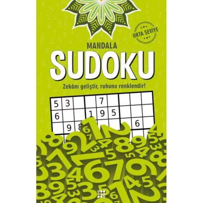 MANDALA SUDOKU - ORTA SEVİYE - DOKUZ YAYINLARI