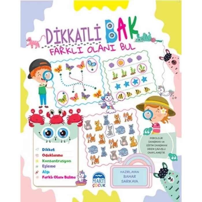 Martı-Dikkatli Bak-Farklı Olanı Bul