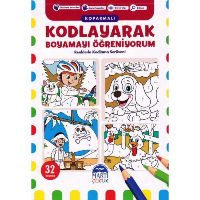 Martı-Kodlayarak Boyamayı Öğreniyorum K Koparmalı