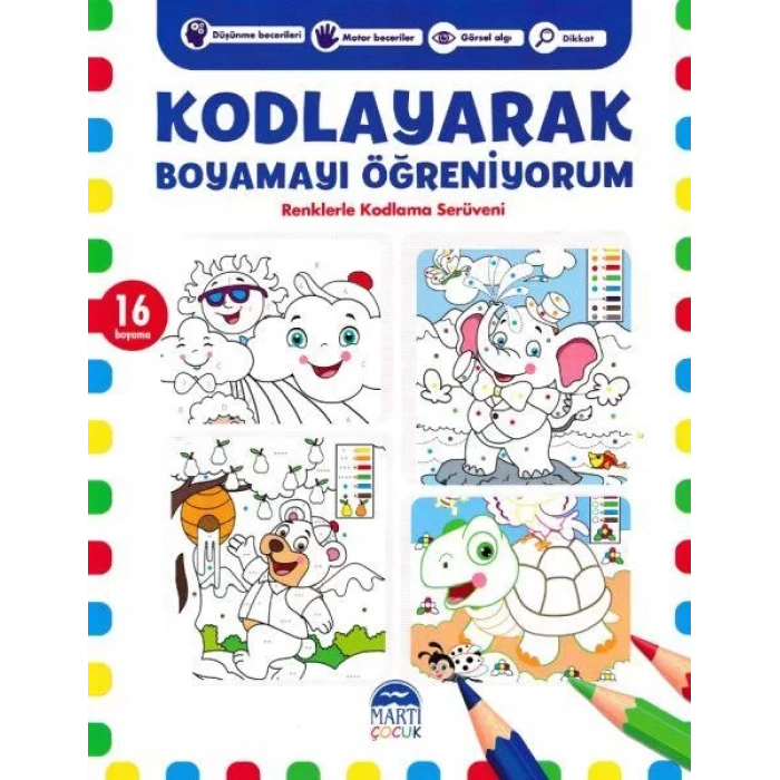 Martı-Kodlayarak Boyamayı Öğreniyorum M 16 Boyama