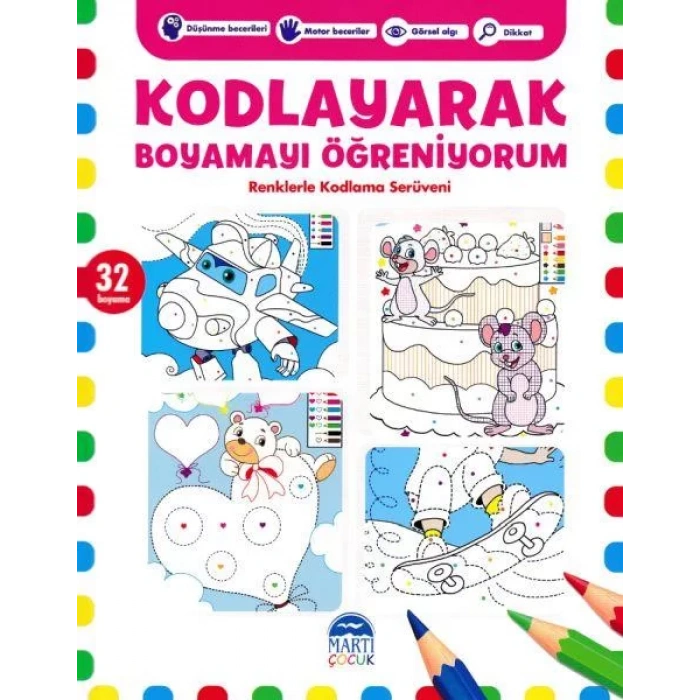 Martı-Kodlayarak Boyamayı Öğreniyorum P 32 Boyama