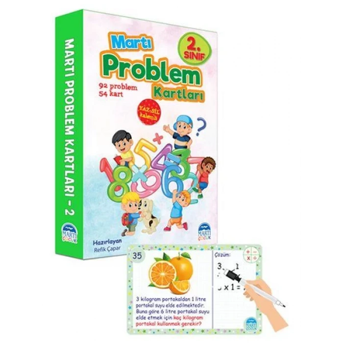 MARTI PROBLEM KARTLARI 2.SINIF