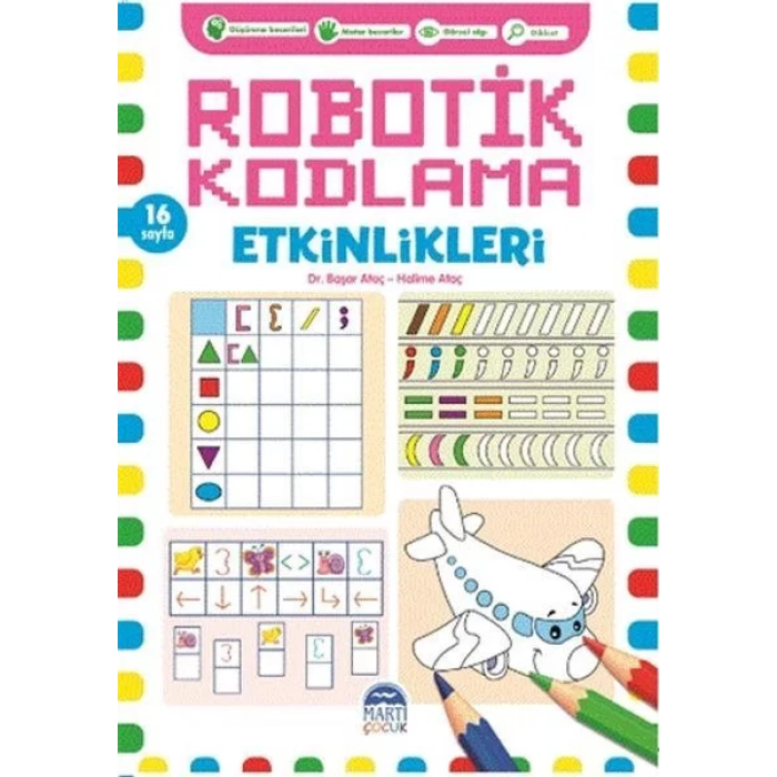Martı-Robotik Kodlama-16 Sayfa(Mavi)