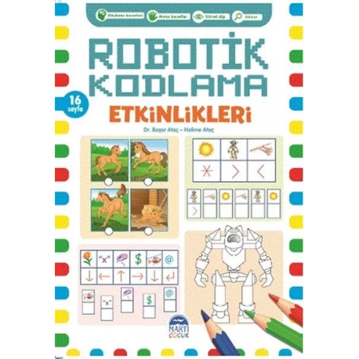 Martı-Robotik Kodlama-16 Sayfa(Turuncu)