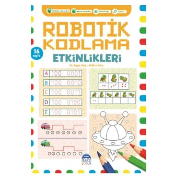 Martı-Robotik Kodlama-16 Sayfa(Yeşil)