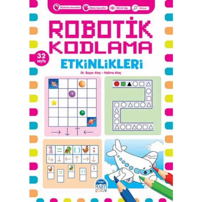 Martı-Robotik Kodlama-32 Sayfa(Mavi)