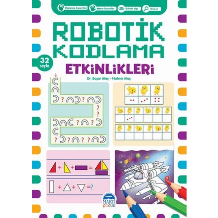 Martı-Robotik Kodlama-32 Sayfa(Mor)