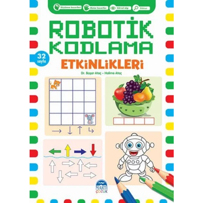Martı-Robotik Kodlama-32 Sayfa(Turuncu)