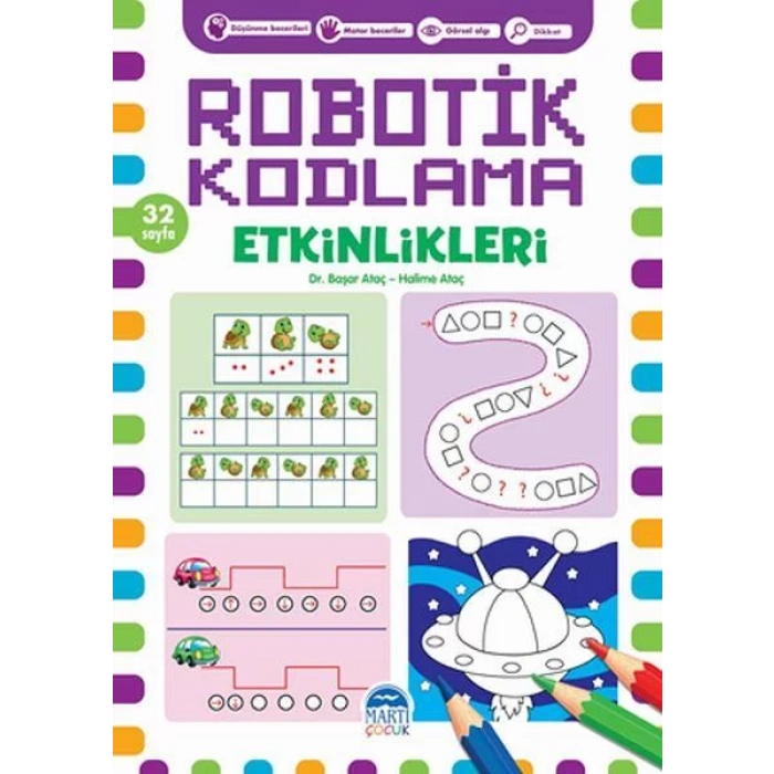 Martı-Robotik Kodlama-32 Sayfa(Yeşil)
