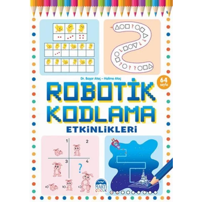 Martı-Robotik Kodlama-64 Sayfa(Turuncu)