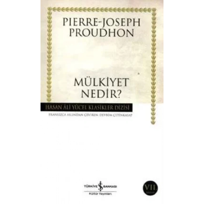 MÜLKİYET NEDİR - İŞ BANKASI