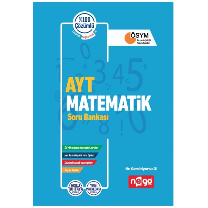 NEGO AYT MATEMATİK SORU BANKASI