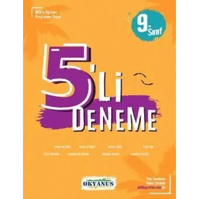 OKYANUS 9.Sınıf 5li Deneme