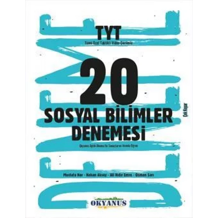 OKYANUS Tyt 20 Sosyal Bilimler Denemeleri