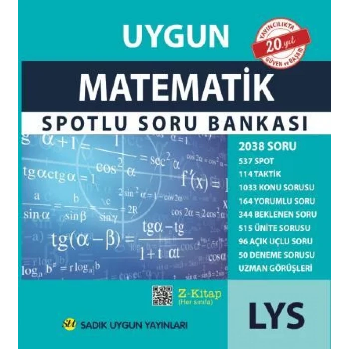 SADIK UYGUN 12.SINIF AYT SPOTLU MATEMATİK