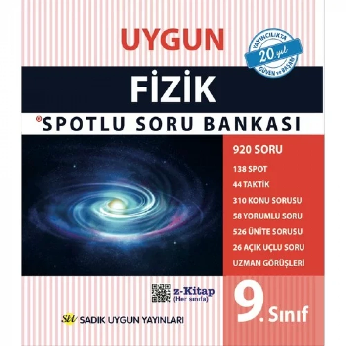 SADIK UYGUN 9.SINIF FİZİK SORU BANKASI