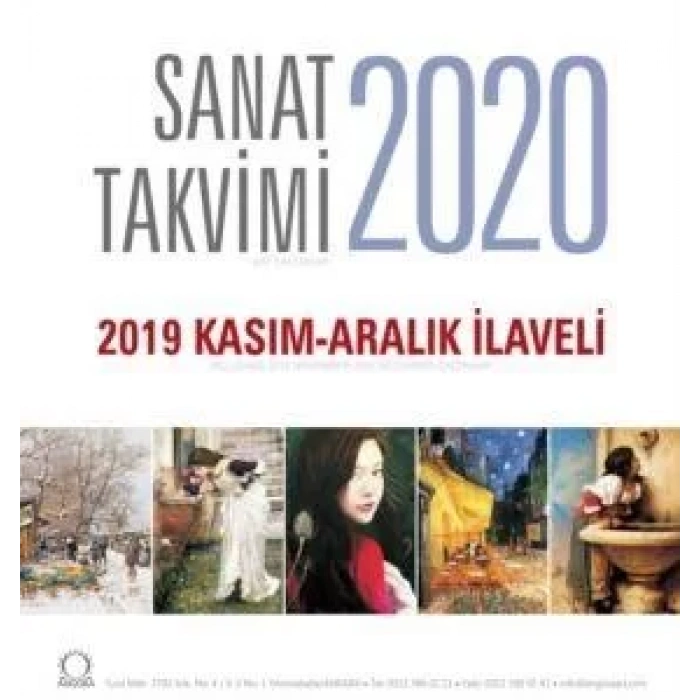 Sanat Takvimi 2020 Masa Takvimi