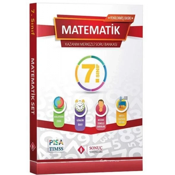 Sonuç Yayınları 7. Sınıf Matematik Kazanım SET