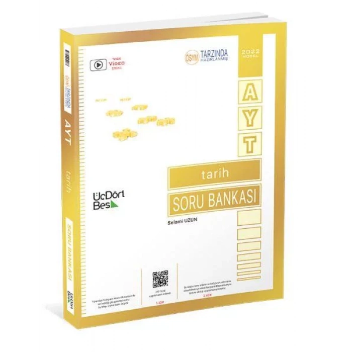 ÜÇDÖRTBEŞ AYT TARİH SORU BANKASI