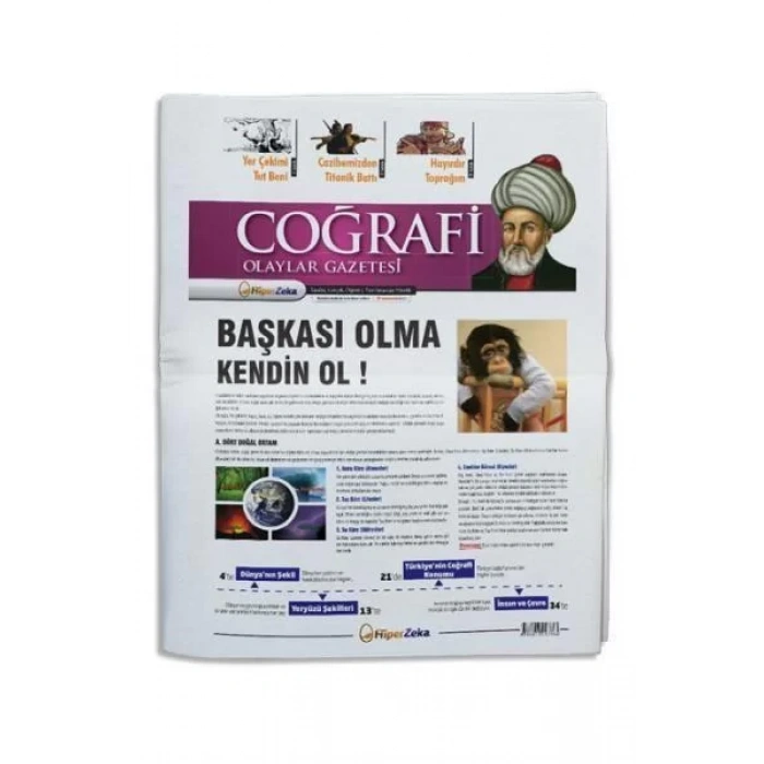 YKS  Coğrafi Olaylar Gazetesi