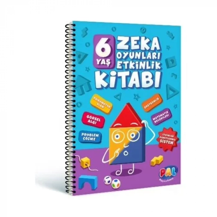 PAL 6 YAŞ ZEKA OYUNLARI ETKİNLİK KİTABI