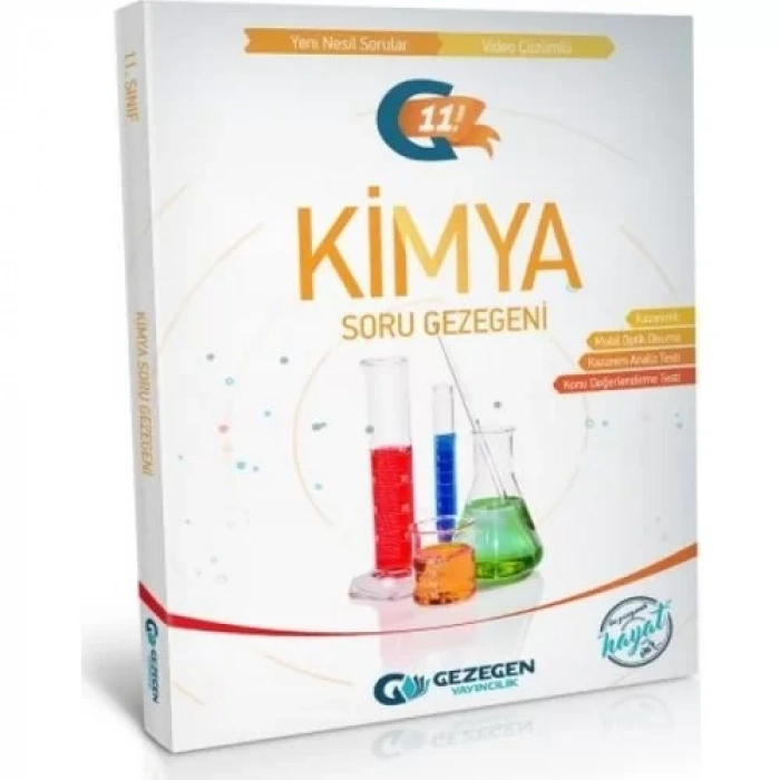 GEZEGEN 11.SINIF KİMYA SORU GEZEGENİ