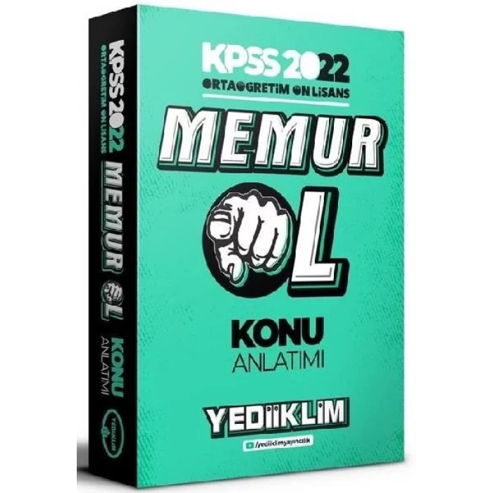 2022 KPSS Ortaöğretim Ön Lisans Memur Ol Konu Anlatımlı