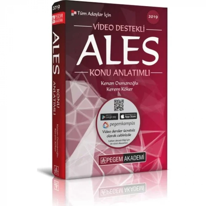 PEGEM ALES KONU ANLATIMLI 2019