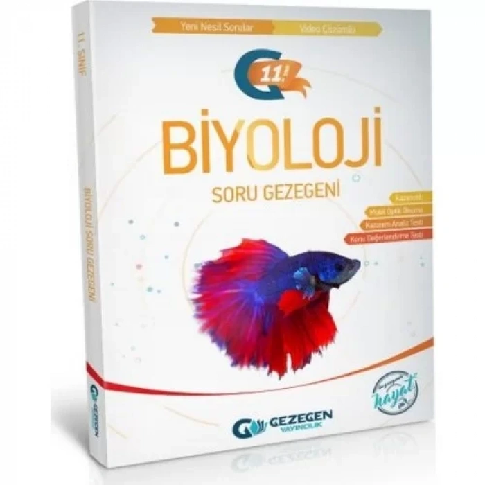 GEZEGEN 11.SINIF BİYOLOJİ SORU GEZEGENİ