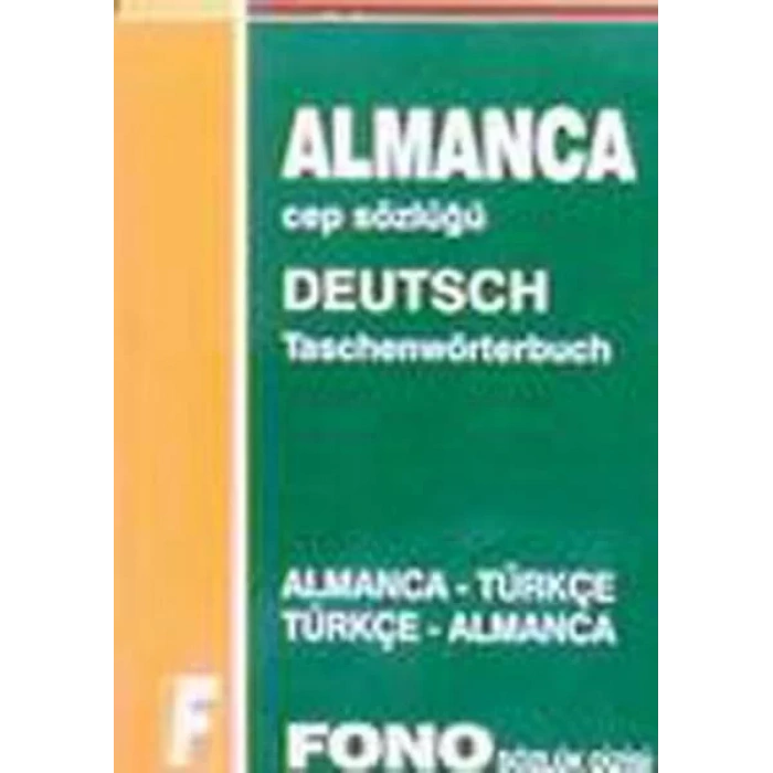 FONO ALMANCA CEP SÖZLÜĞÜ